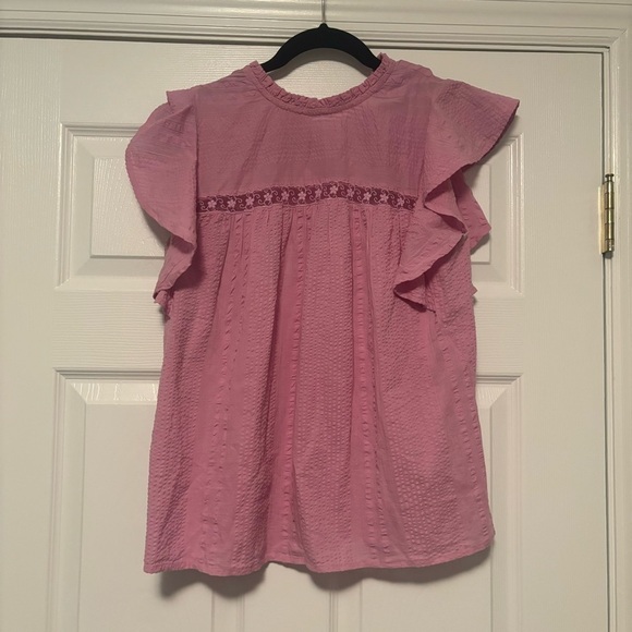 RAHI  Flutter Sleeve Blouse - Picture 8 of 12